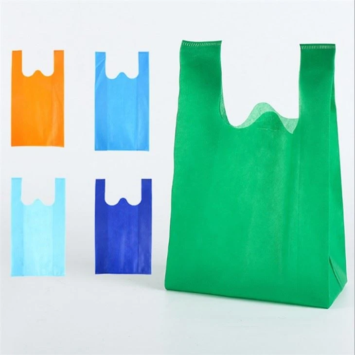 PP Polypropylene Spunbond Colorful Customizable Packaging Bag/Handbag/D Cut Bag/T-Shirt Bag/Non-Woven Bag TNT Nonwoven/Non-Woven Fabric